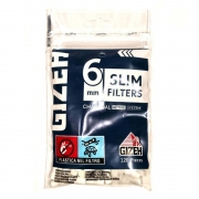 Фильтры для самокруток Gizeh Slim - 120 шт (угольные)